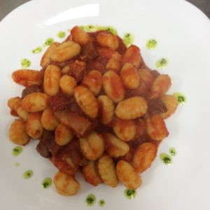 Gnocchi all'amatriciana