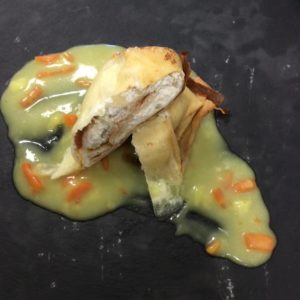 Crepes con ricotta e carote