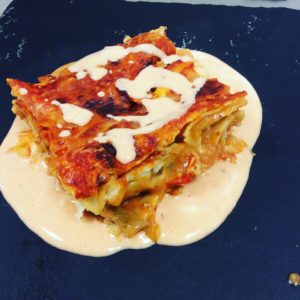 Lasagne rossa di verdure