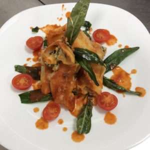 Manicaretti ricotta e spinaci