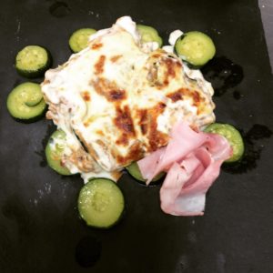 Parmigiana bianca di zucchine