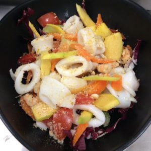 Insalata esotica di mare